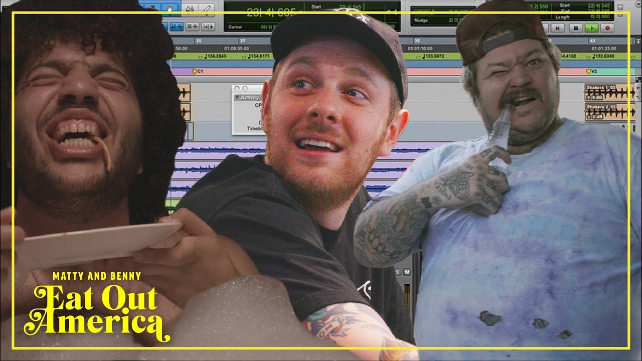 Benny Kickstarts Matty Matheson’s Rap Career On The Cave | Matty and Benny Eat Out America | EP 1